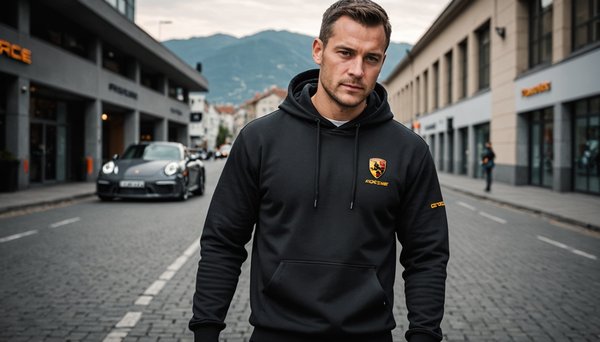 Découvrez le pull à capuche porsche gt3 rs, allure et confort !